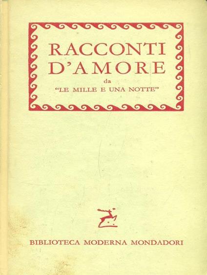 Racconti d'amore - Francesco Gabrieli - copertina