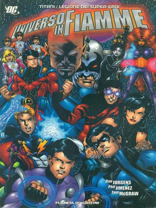 Universo in fiamme - copertina