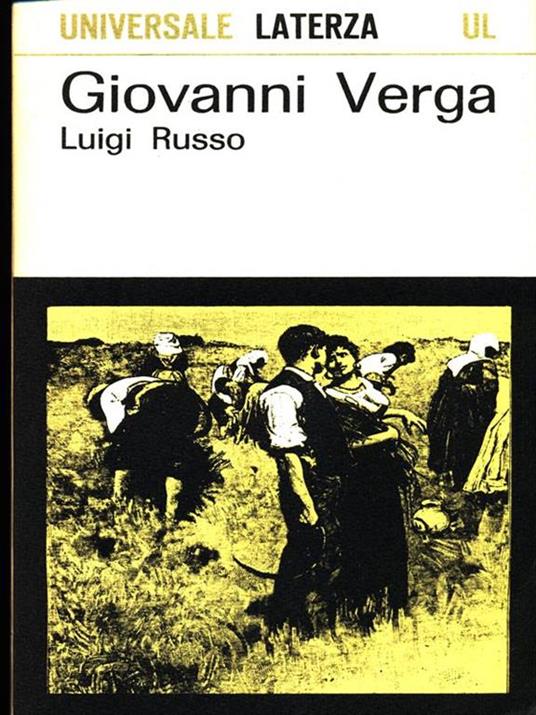 Giovanni Verga - Luigi Russo - copertina