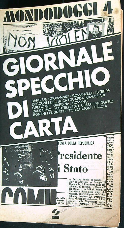 Giornale specchio di Carta