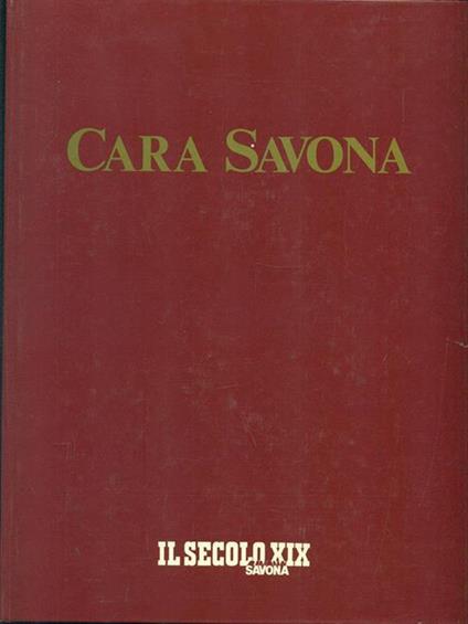 Cara Savona - copertina