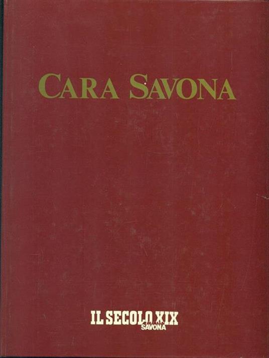 Cara Savona - copertina