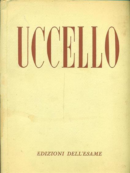 Uccello - copertina