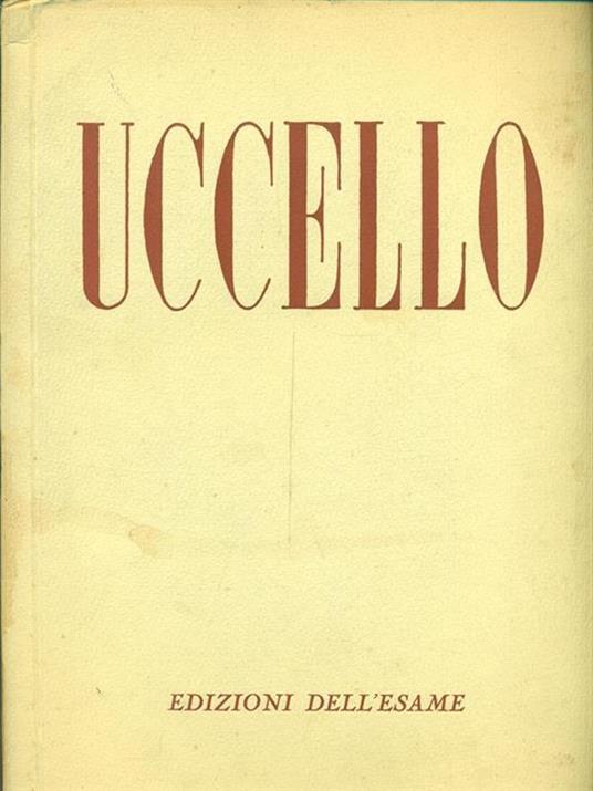 Uccello - copertina