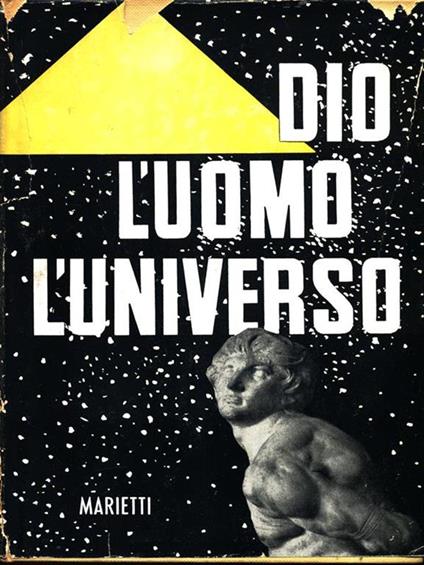 Dio l'uomo l'universo - copertina