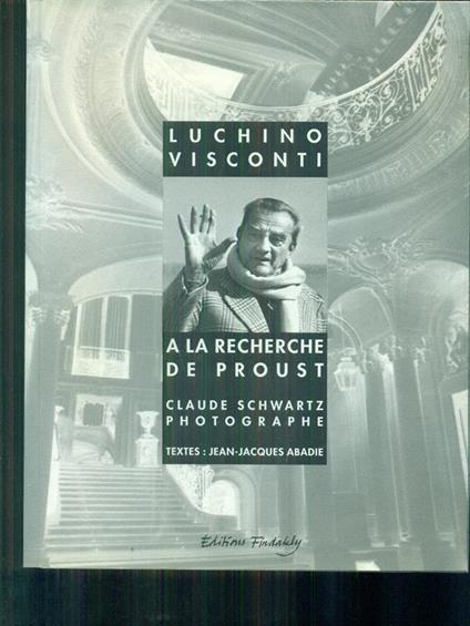 Luchino Visconti A la recherche de Proust - copertina