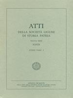 Atti della società Ligure di storia patria CXIII XXXIX Fasc. I