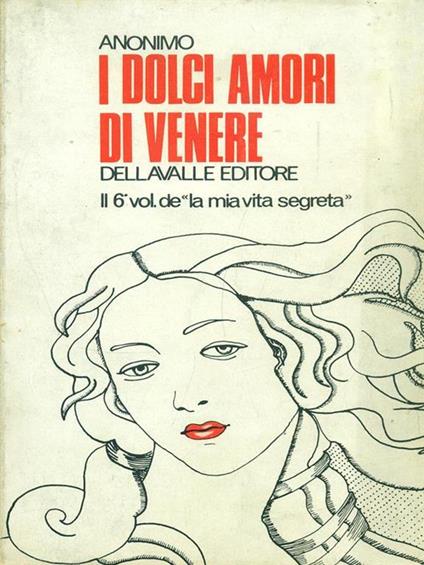 I dolci amori di Venere - copertina