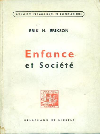 Enfance et société - copertina