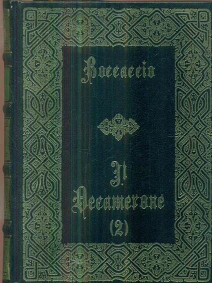 Il decamerone. 2 vv  - Giovanni Boccaccio - copertina