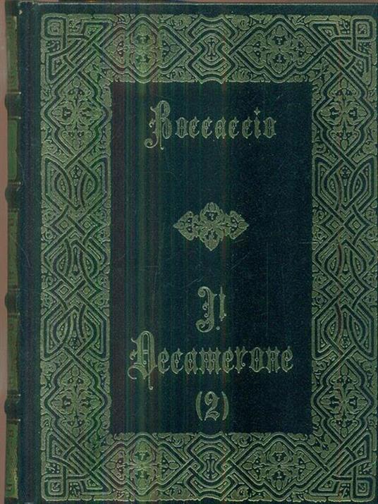 Il decamerone. 2 vv  - Giovanni Boccaccio - copertina