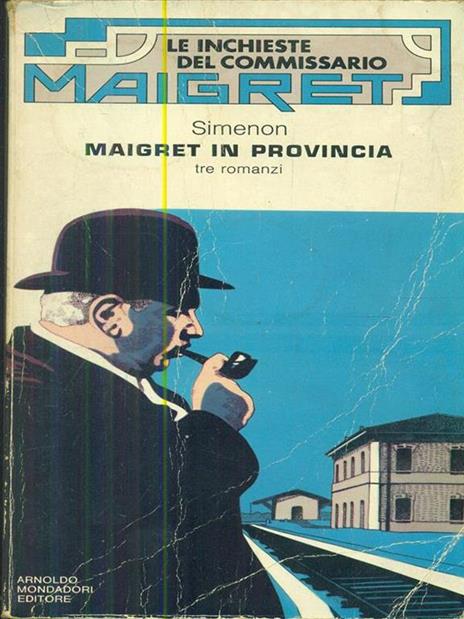 Maigret in provincia - Georges Simenon - copertina