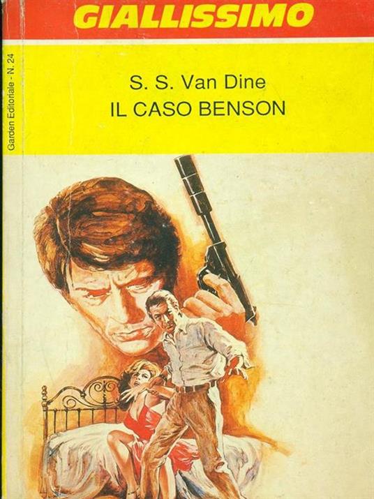 Il caso Benson - S. S. Van Dine - copertina