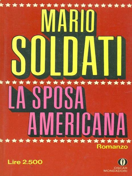 La sposa americana - Mario Soldati - copertina
