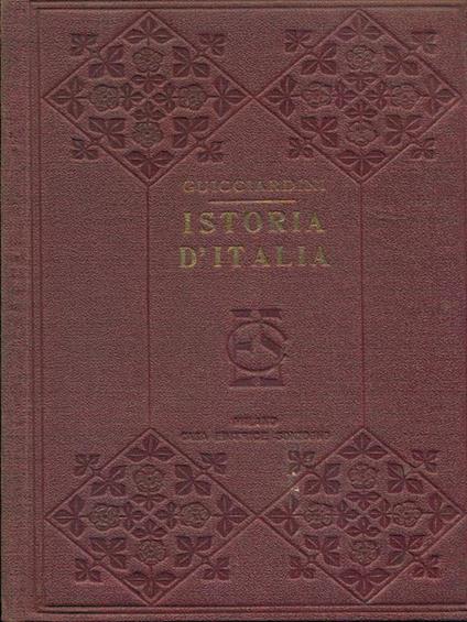Istoria d'Italia - copertina