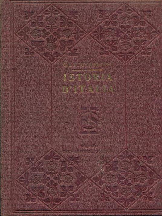Istoria d'Italia - copertina
