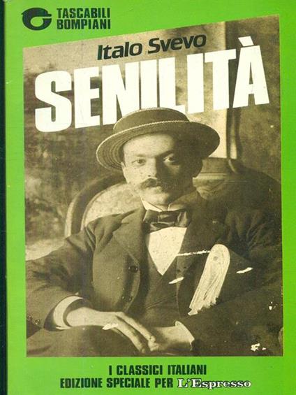 Senilità - Italo Svevo - copertina