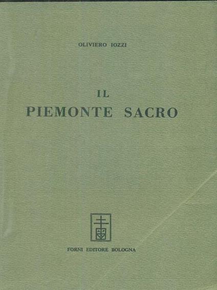 Il Piemonte sacro - Oliviero Iozzi - copertina