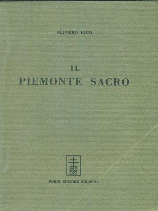 Il Piemonte sacro - Oliviero Iozzi - copertina