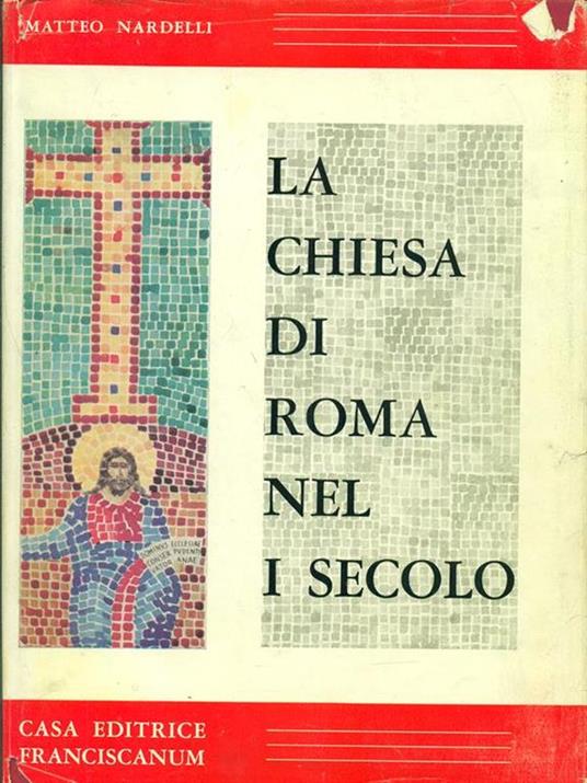 La chiesa di Roma nel I secolo - Matteo Nardelli - copertina