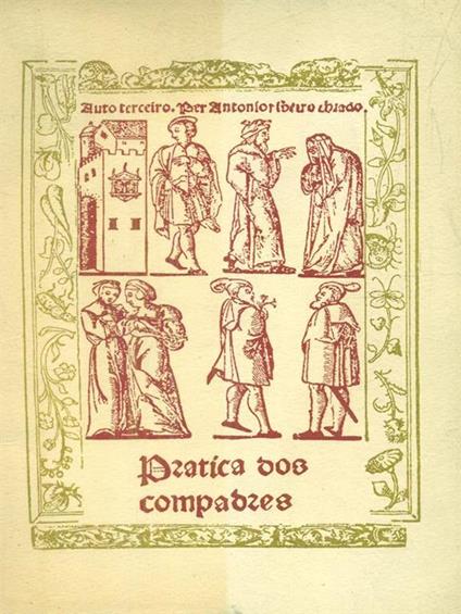 Pratica dos compadres - Antonio Ribeiro Chiado - copertina