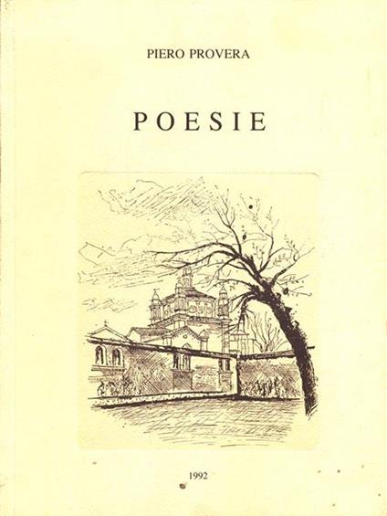 Poesie - Piero Provera - copertina