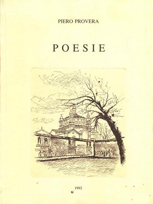Poesie - Piero Provera - copertina