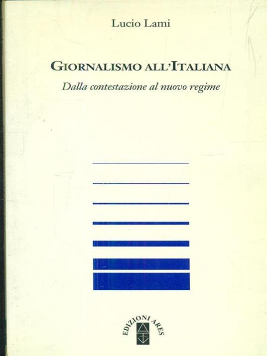 giornalismo all'Italiana - Lucio Lami - copertina
