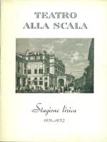 Stagione lirica 1951. 1952 Primo spettacolo di balletti