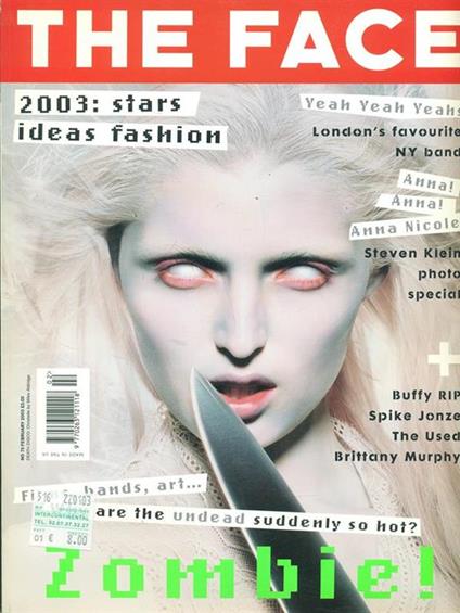 The Face Vol. 3 n. 73 February 2003 - copertina