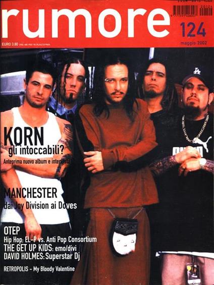 Rumore. N. 124 maggio 2002 - copertina