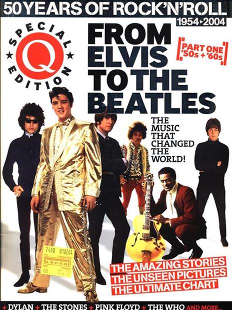 A 50 years of Rock'N'Roll from Elvis to the Beatles. Part one : '50s '60s - copertina
