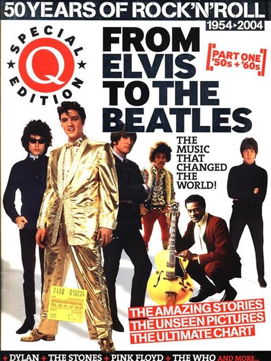 A 50 years of Rock'N'Roll from Elvis to the Beatles. Part one : '50s '60s - copertina