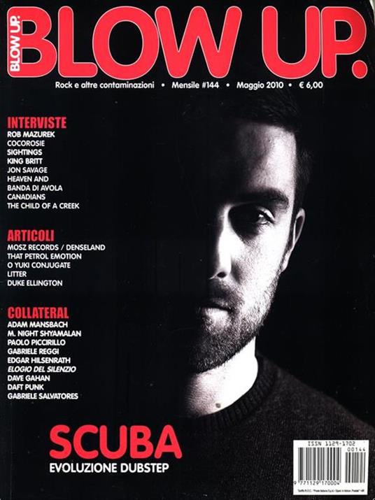 Blow up N. 144 maggio 2010 - copertina
