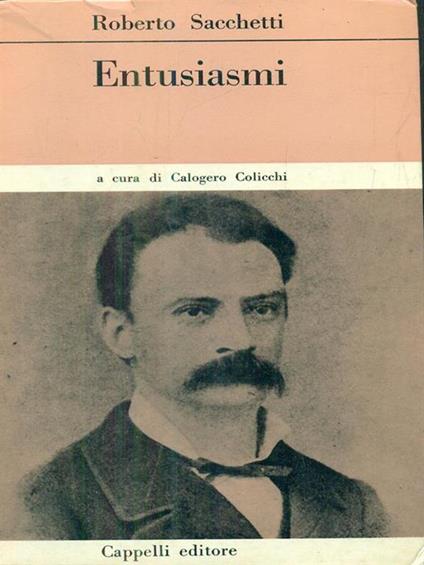 Entusiasmi - Roberto Sacchetti - copertina