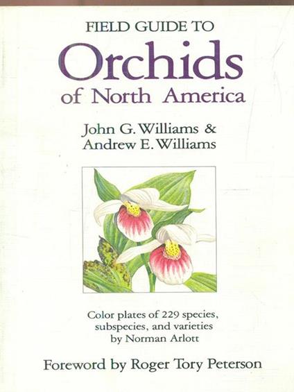 orchids of north america - Williams - copertina