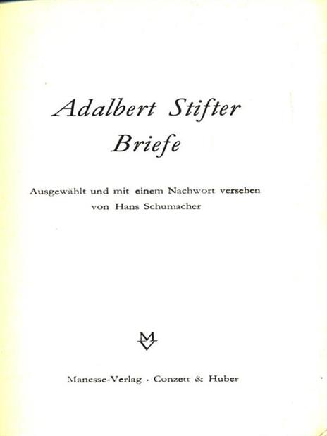 Briefe - Adalbert Stifter - 3