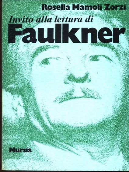 Faulkner - Rosella Mamoli Zorzi - copertina