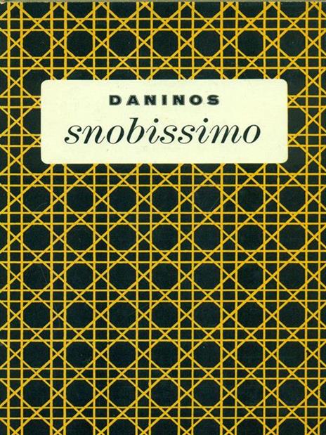 Snobbissimo - Pierre Daninos - copertina