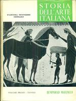 Storia dell'arte italiana. Volume primo tavole