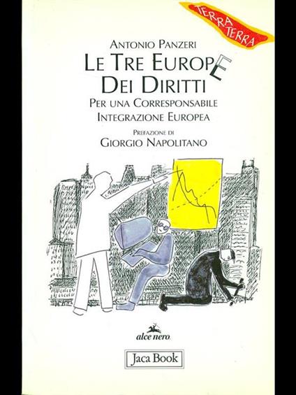 Le tre Europe dei diritti. Per una corresponsabile integrazione europea - Antonio Panzeri - copertina