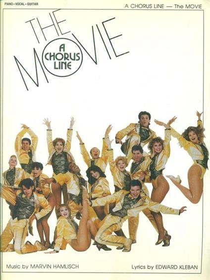 The movie a chorus line - copertina