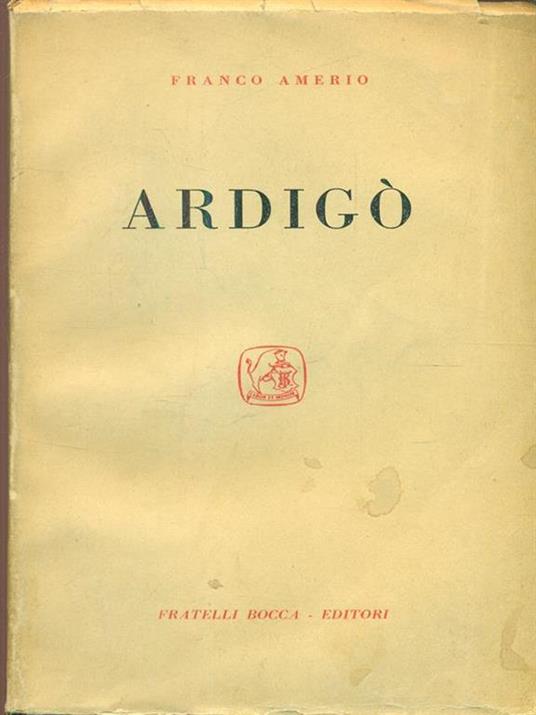 Ardigò - copertina