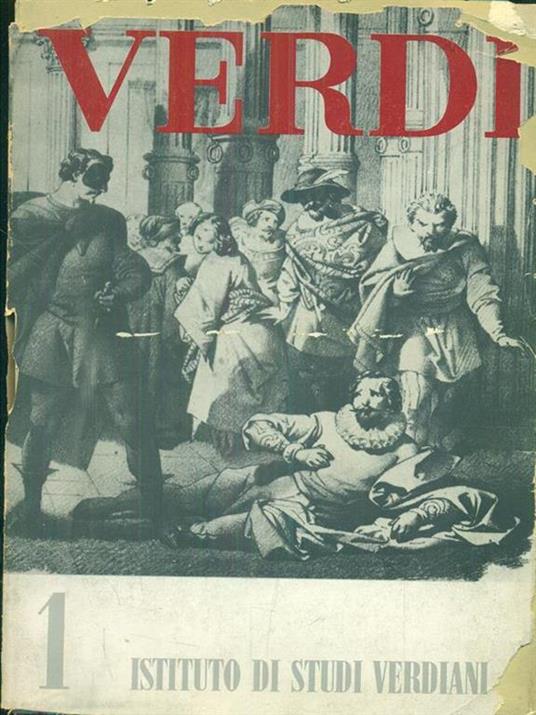 Verdi 1 / aprile 1960 - copertina