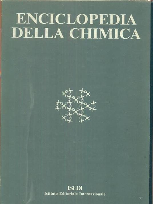 enciclopedia della chimica 6vl - copertina
