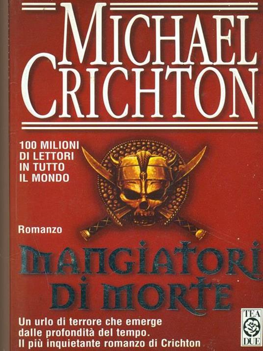 Mangiatori di morte - Michael Crichton - copertina
