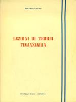 Lezioni di teoria finanziaria