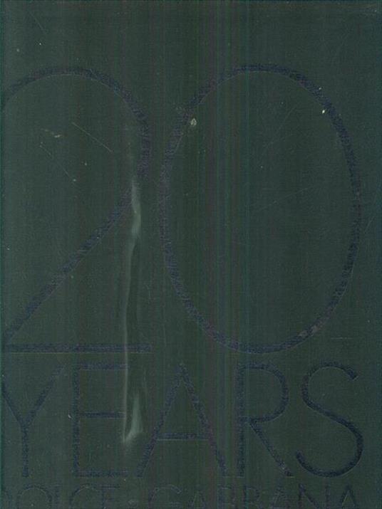 20 years Dolce & gabbana - copertina