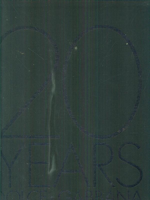 20 years Dolce & gabbana