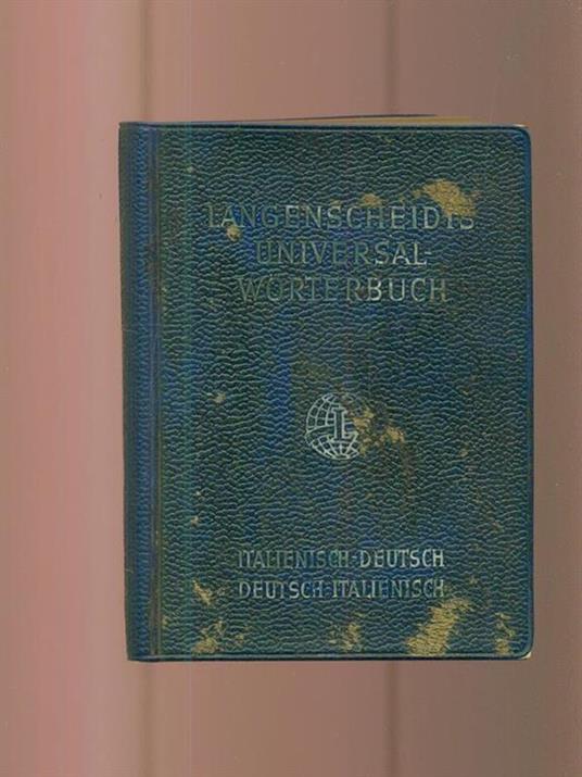 Langenscheidt universal worterbuch. Italienisch/deutsch deutsch/italienisch - copertina